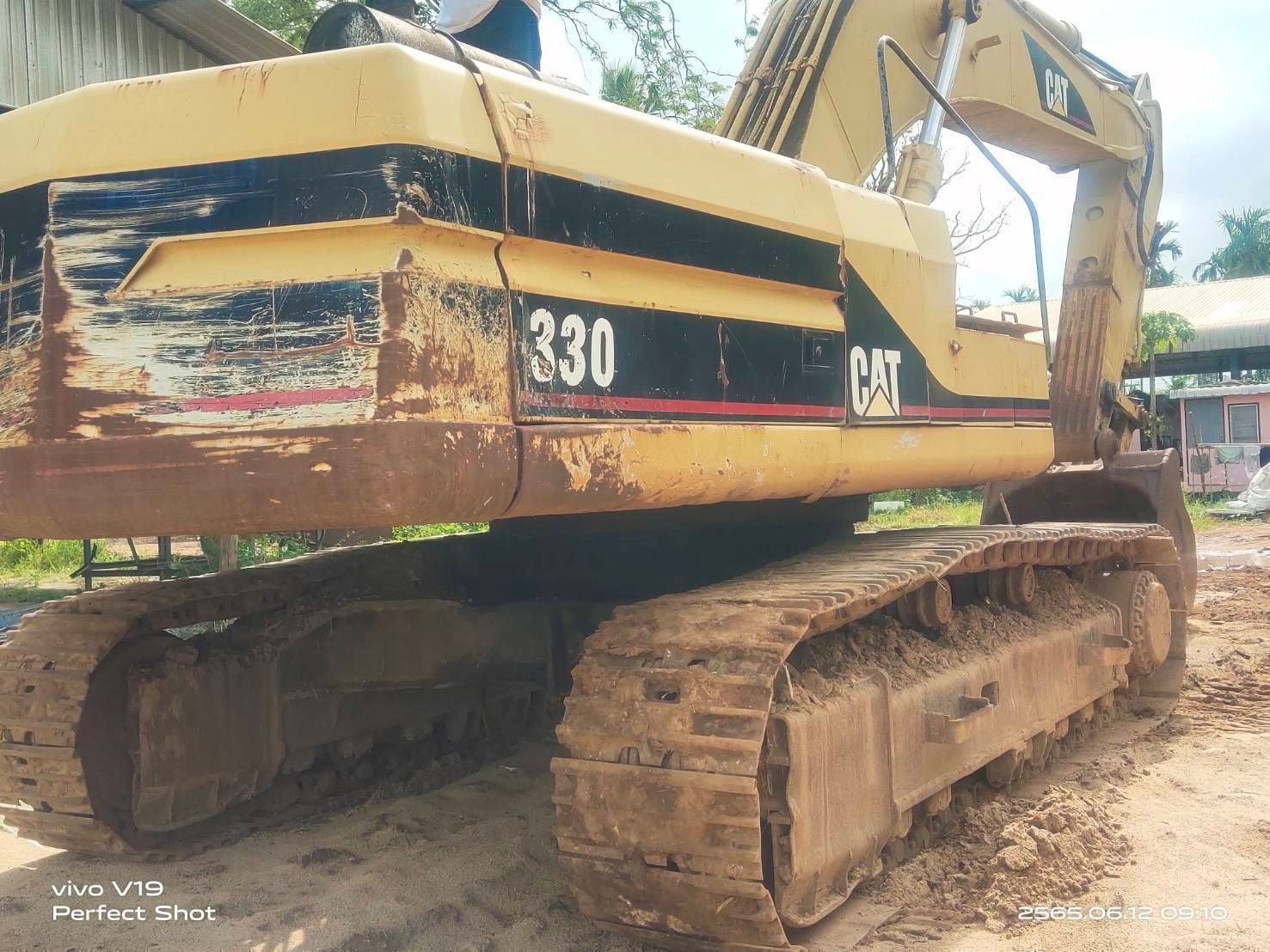 แบคโฮ CAT 330 เวอร์ชั่นทรู เครื่องดี