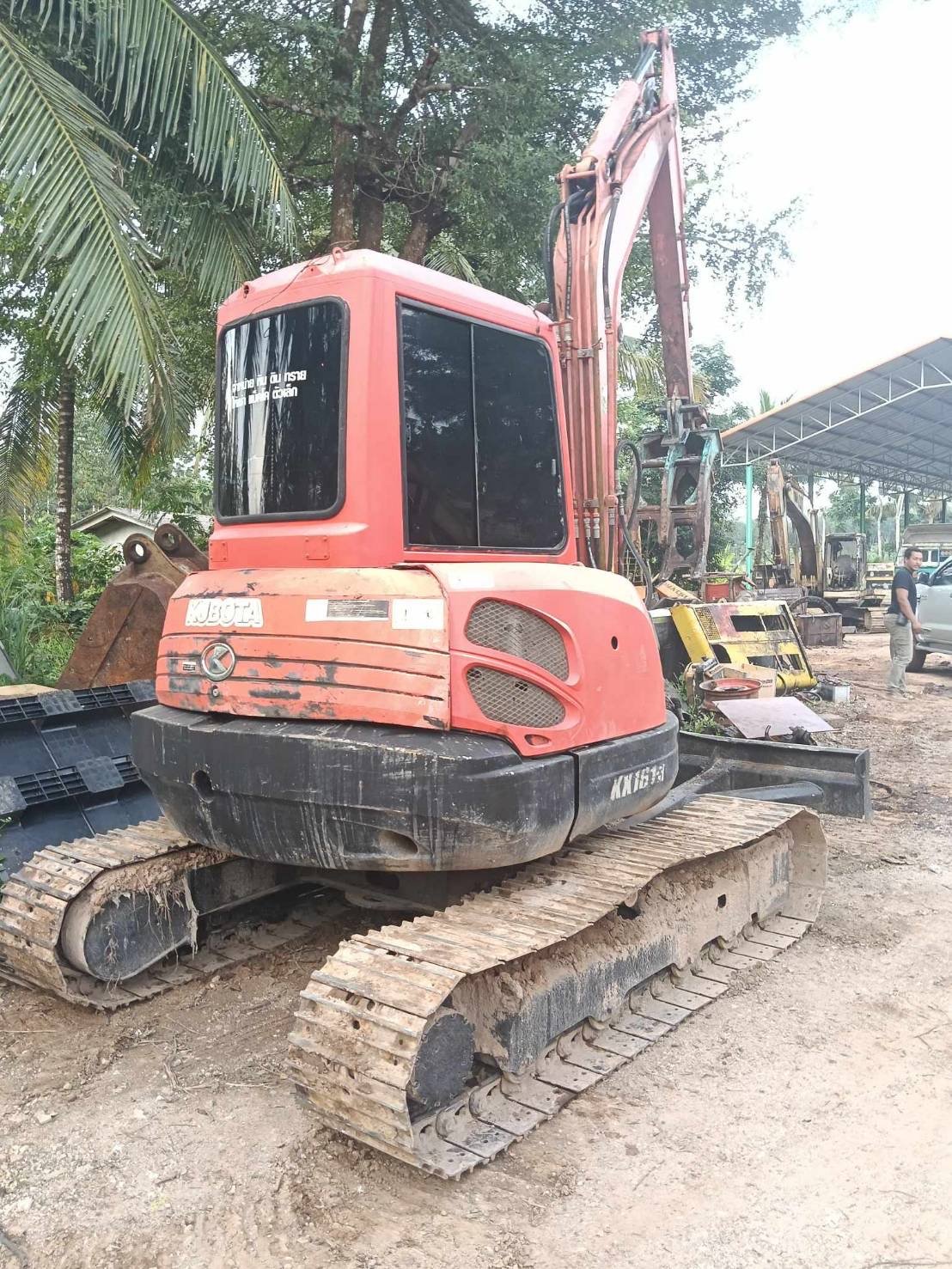 Kubota Kx161-3 เล่มทะเบียน พร้อมใช้งาน Kubota Kx161-3 เล่มทะเบียน พร้อมใช้งาน