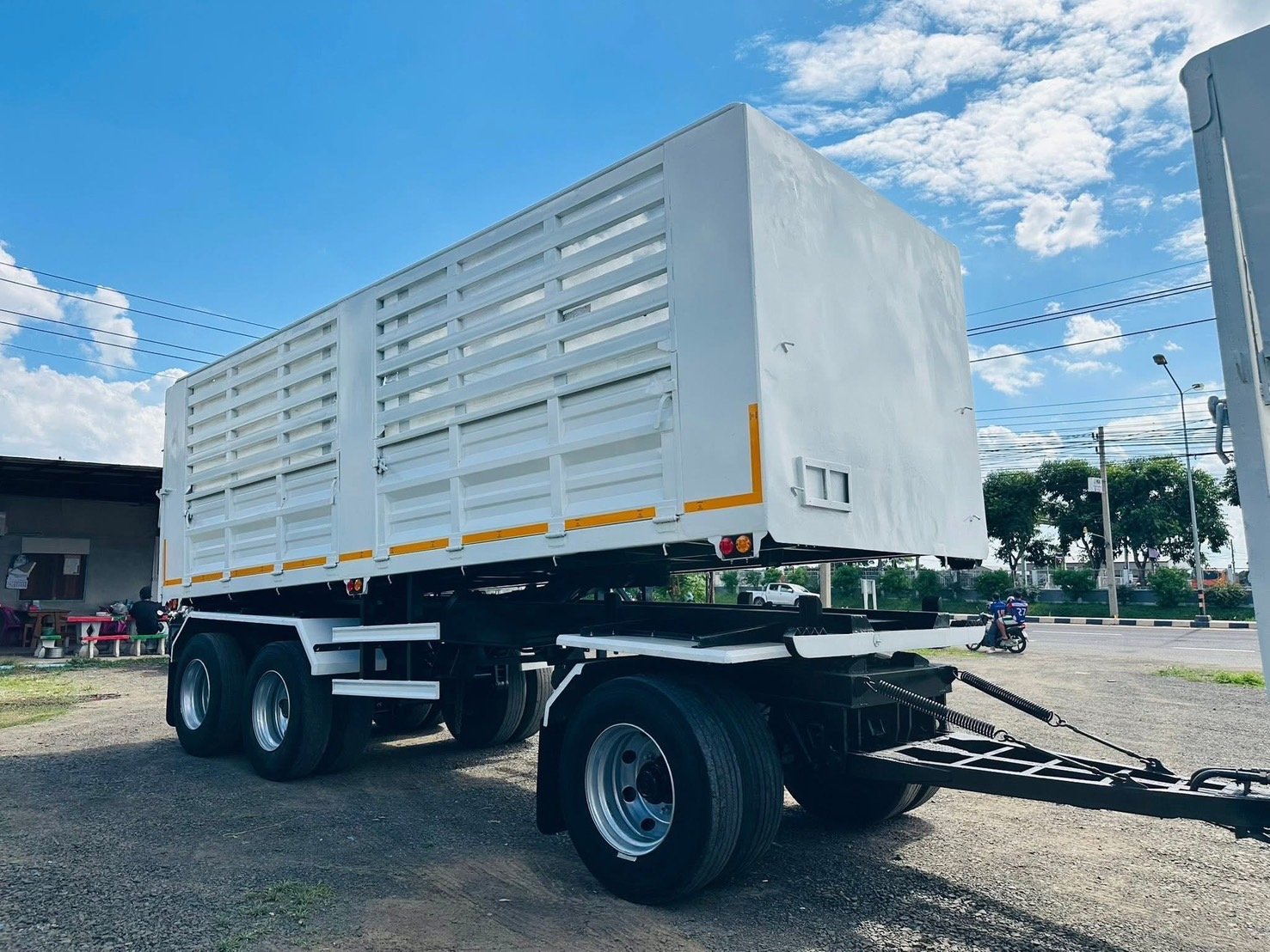 พ่วงแม่ลูก ISUZU เดก้า 320 ปี 2550 ดั้มพ์คอกเกษตร พ่วงแม่ลูก ISUZU เดก้า 320 ปี 2550 ดั้มพ์คอกเกษตร