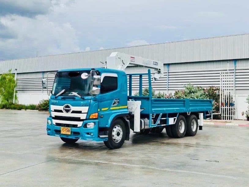 10ล้อ VICTOR FL8J 260 เครนเก่าญี่ปุ่น 8 ตันUNIC