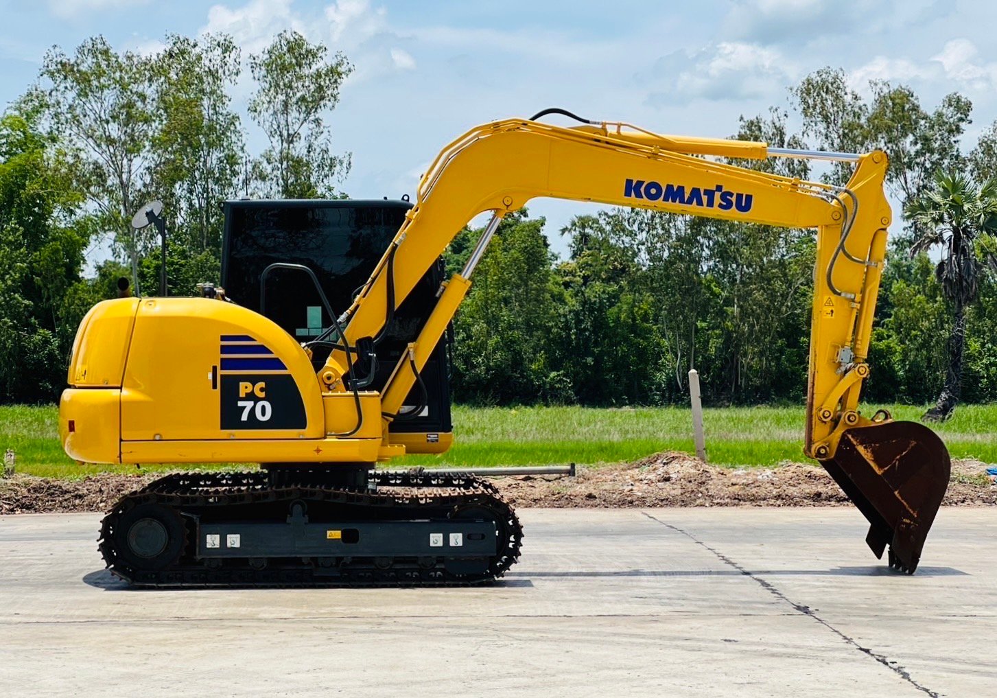 เข้าใหม่ ❗️ ไมล์ ช.ม 898 KOMATSU PC70-8 PM เหลือ 4,000 ช.ม