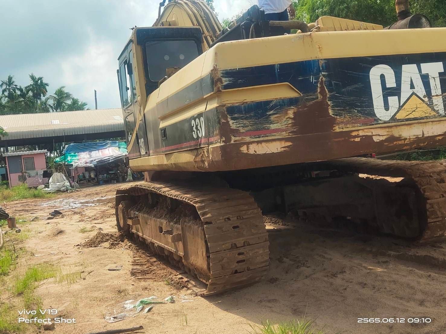 แบคโฮ CAT 330 เวอร์ชั่นทรู เครื่องดี