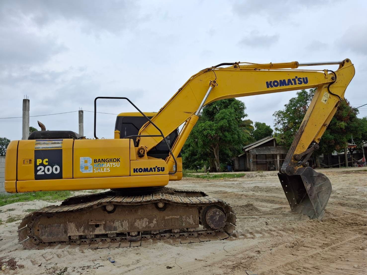 Komatsu PC200-7-ซีเรียล 80333