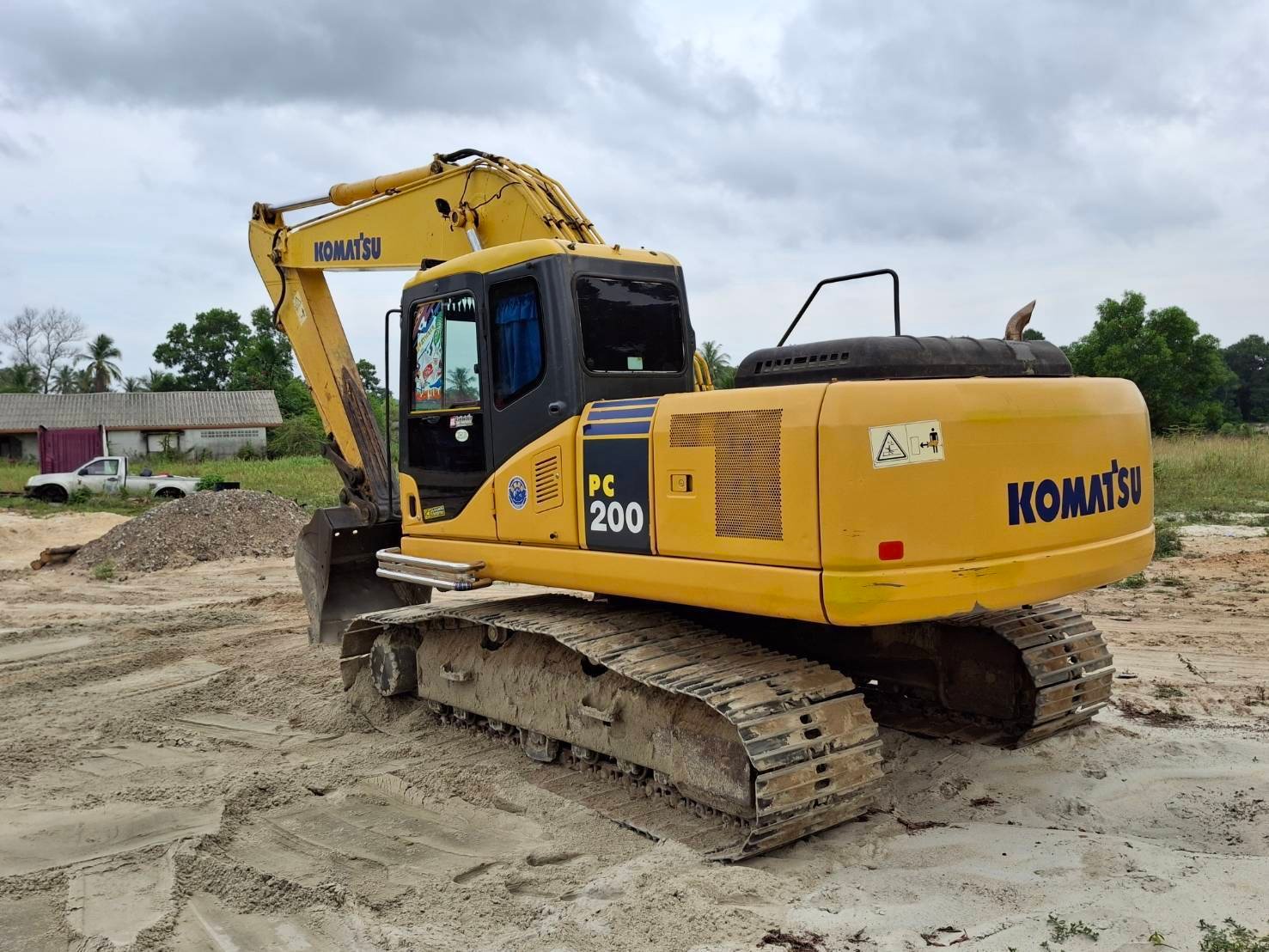 Komatsu PC200-7-ซีเรียล 80333