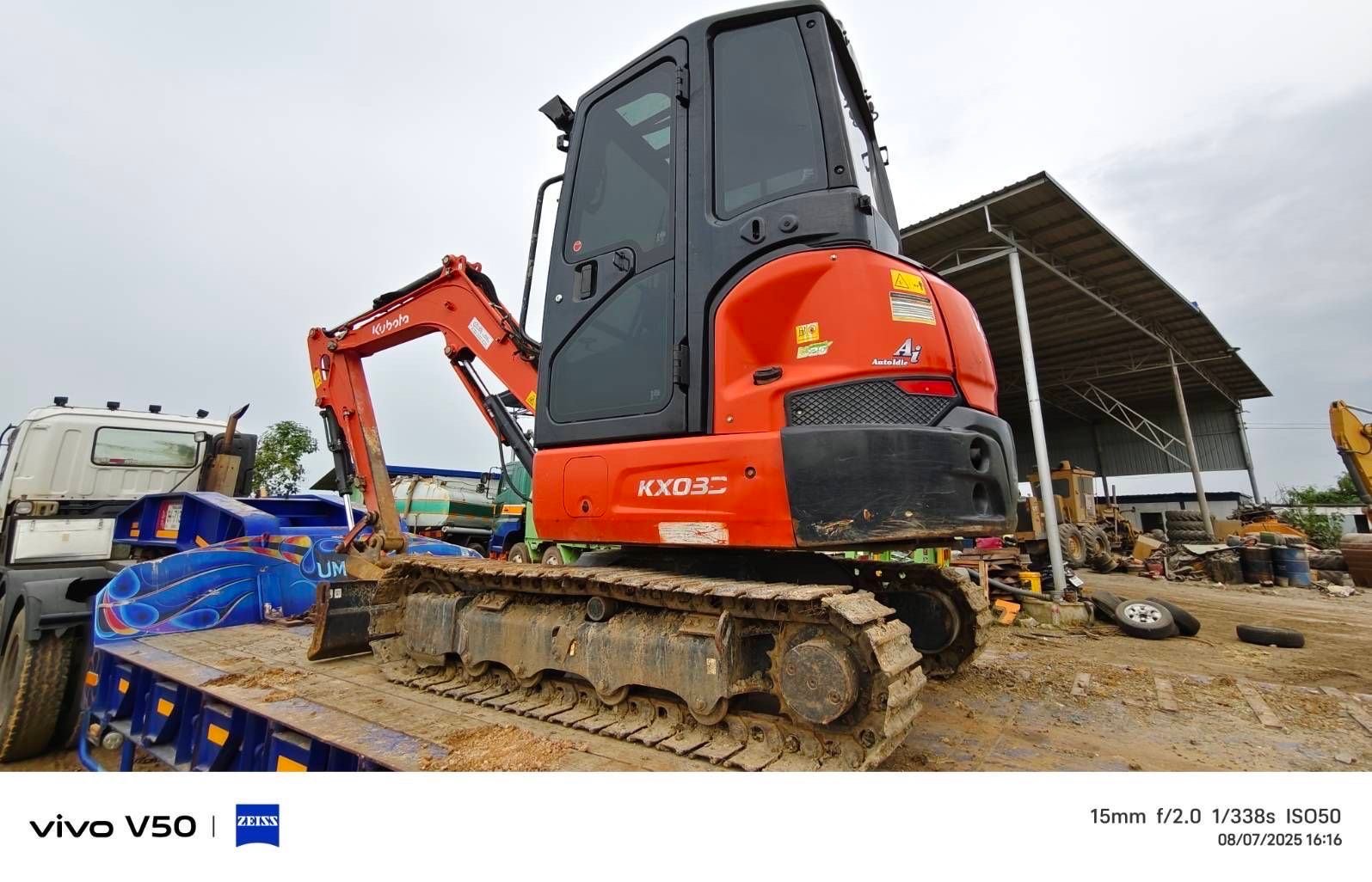 KUBOTA KX033 ตัวล่าสุด ไมล์ ช.ม 2800 เก๋งแอร์