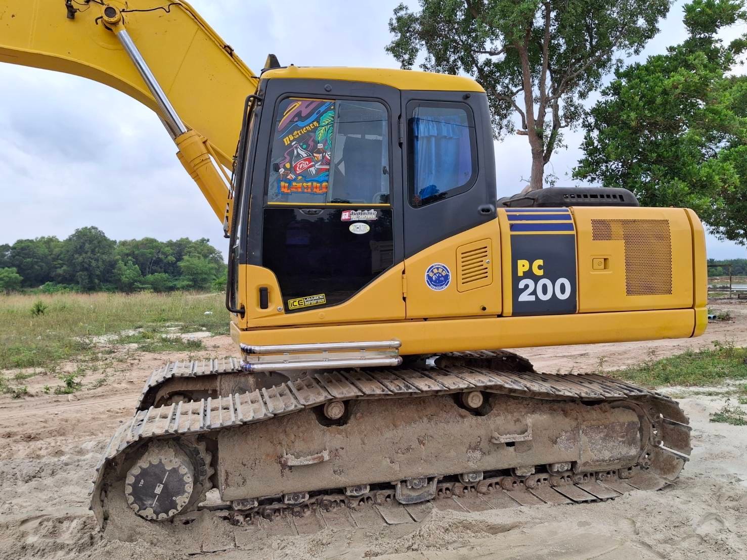 Komatsu PC200-7-ซีเรียล 80333