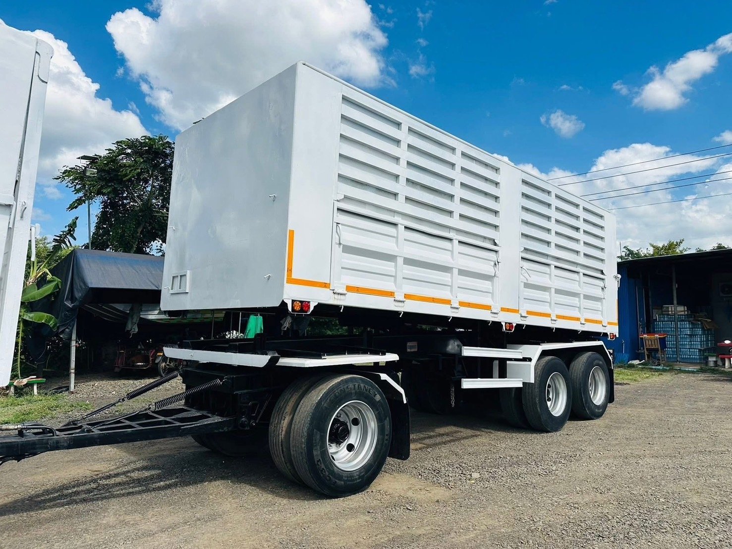 ISUZU เดก้า 320 แรง พ่วงแม่ลูกดั้มพ์เกษตร