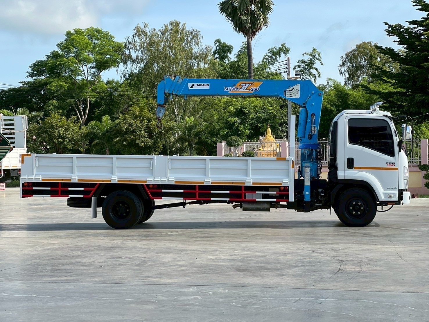 6ล้อ FRR 190 ติดเครน TADANO SUPER Z360