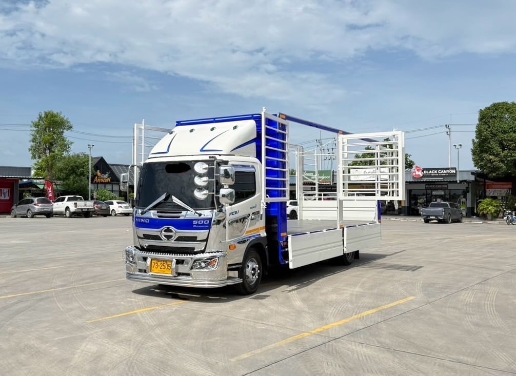 NEW FC9J 210 ชุดแต่งเต็ม ๆ กะบะเหล็กเปิดข้างได้รอบ