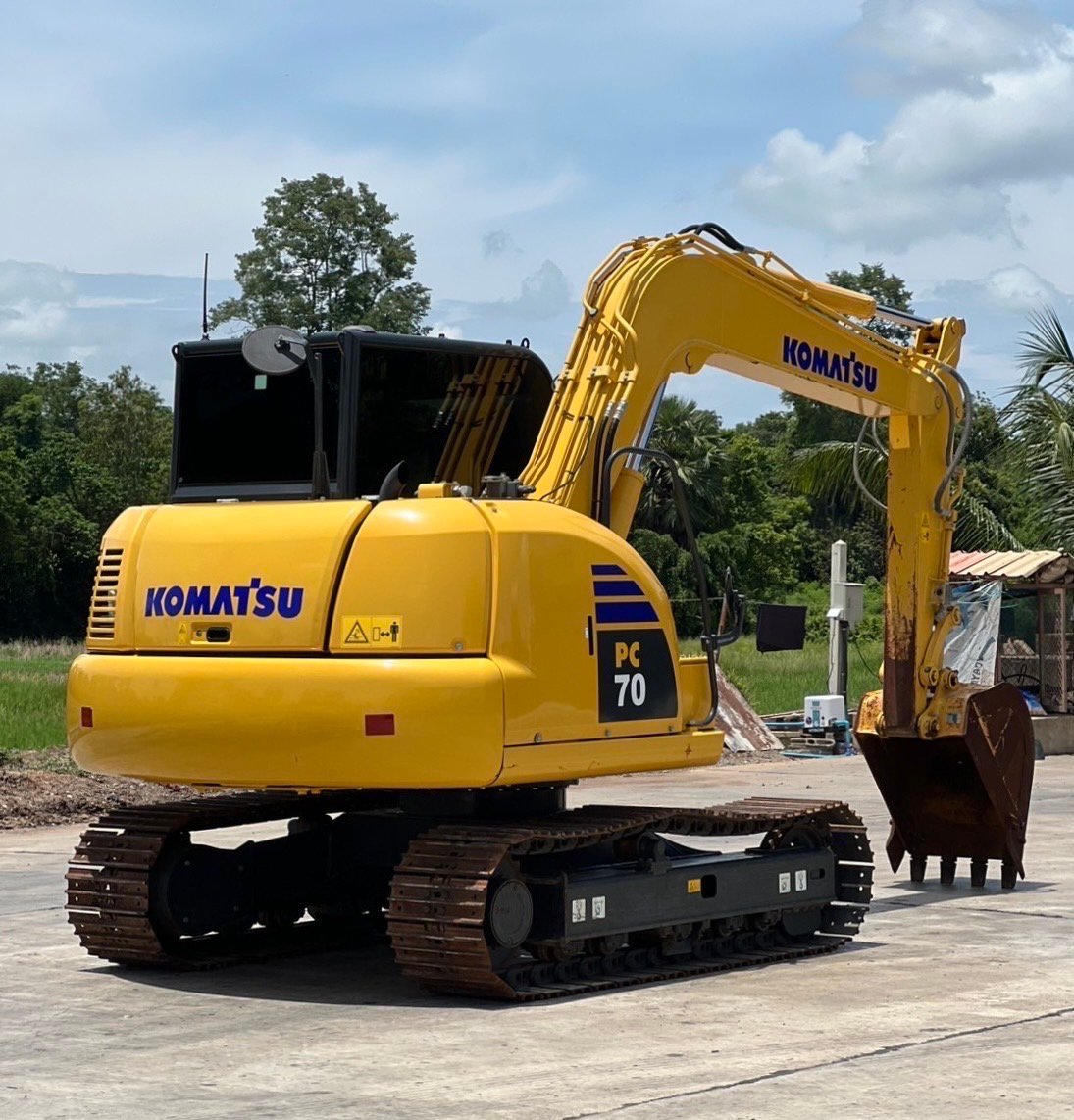 เข้าใหม่ ❗️ ไมล์ ช.ม 898 KOMATSU PC70-8 PM เหลือ 4,000 ช.ม