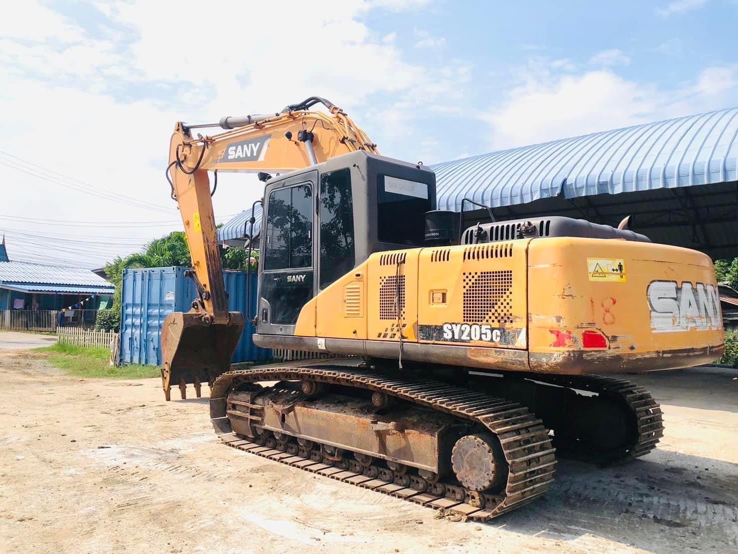รถแบคโฮ Sy205C สันนี่ ปี2015