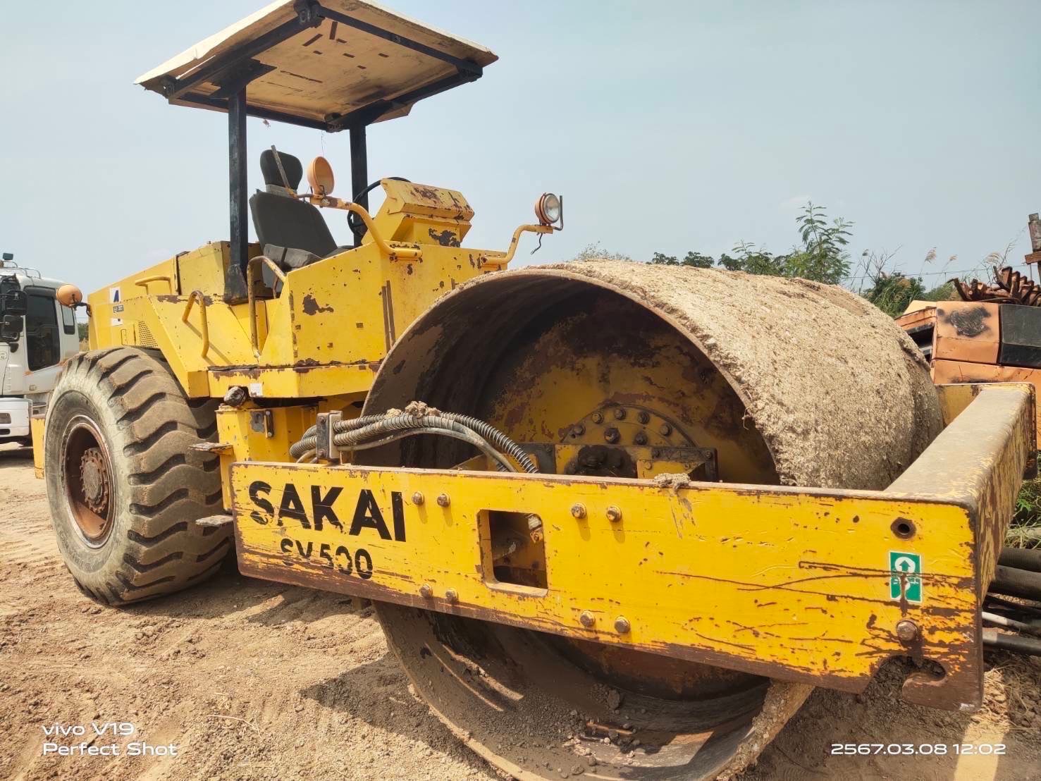 SAKAI SV500 ล้อเรียบ เพลาเดียว SAKAI SV500 ล้อเรียบ เพลาเดียว