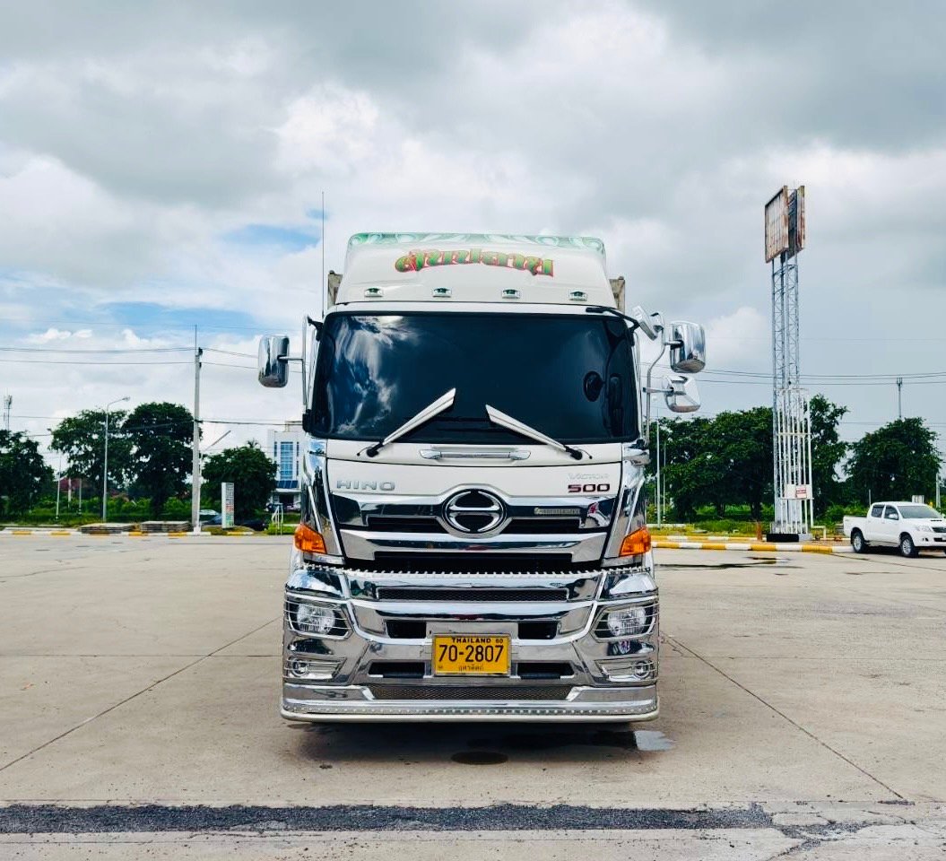 เข้าใหม่❗️ไมล์ 71,600 กิโล❗️HINO FM2P 380 พ่วงแม่ลูก