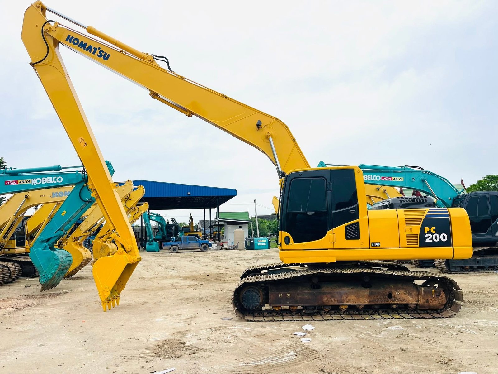 PC200-8LC บุมยาว 16 เมตร เดิมๆเครื่อง-ปั๊มดี