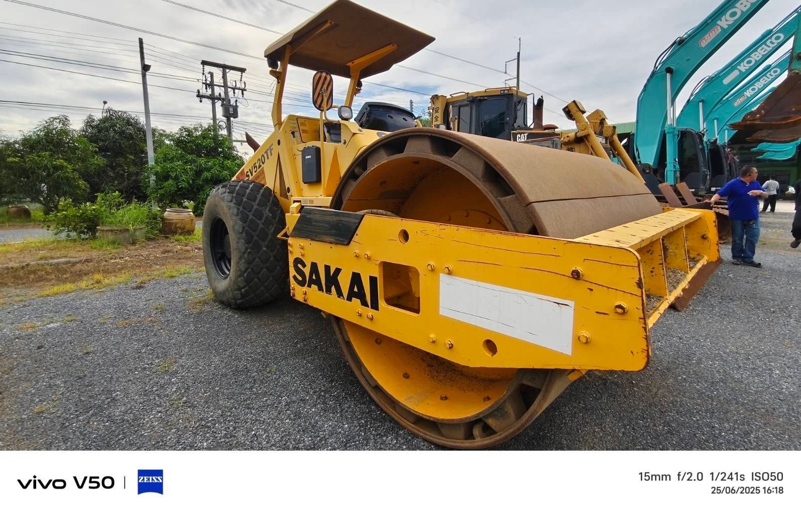 เข้าใหม่❗️1900 ช.ม ❗️ SAKAI SV520 TF สองเปือก สองเพลา เข้าใหม่❗️1900 ช.ม ❗️ SAKAI SV520 TF สองเปือก สองเพลา