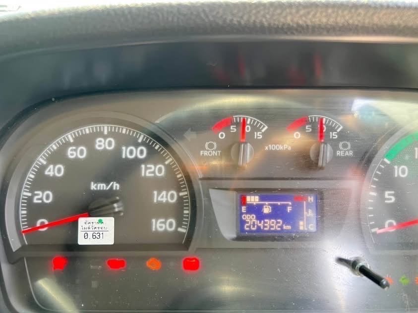 10ล้อ HINO FL8J 260 แรง ตู้แห้ง 10 บาน