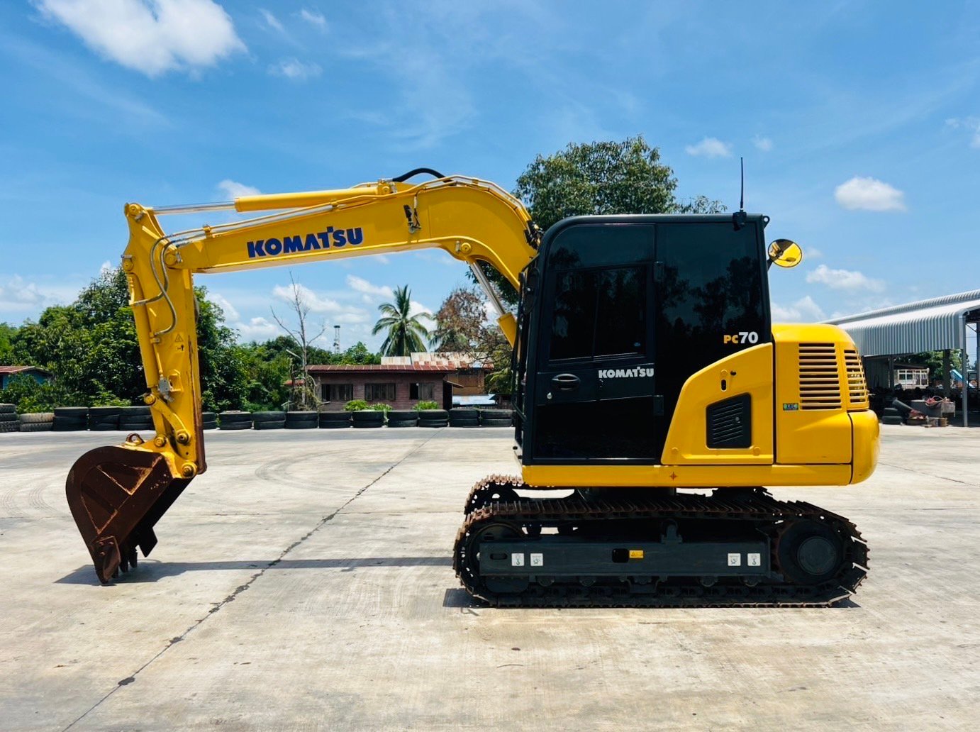 เข้าใหม่ ❗️ ไมล์ ช.ม 898 KOMATSU PC70-8 PM เหลือ 4,000 ช.ม