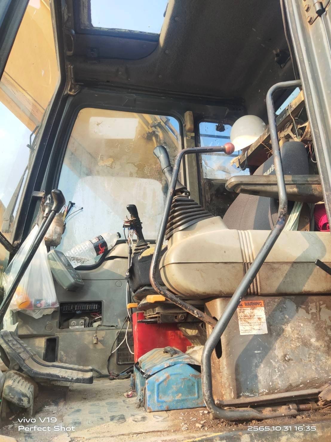 KOMATSU PC400-6 บูมยาว 16 เมตร