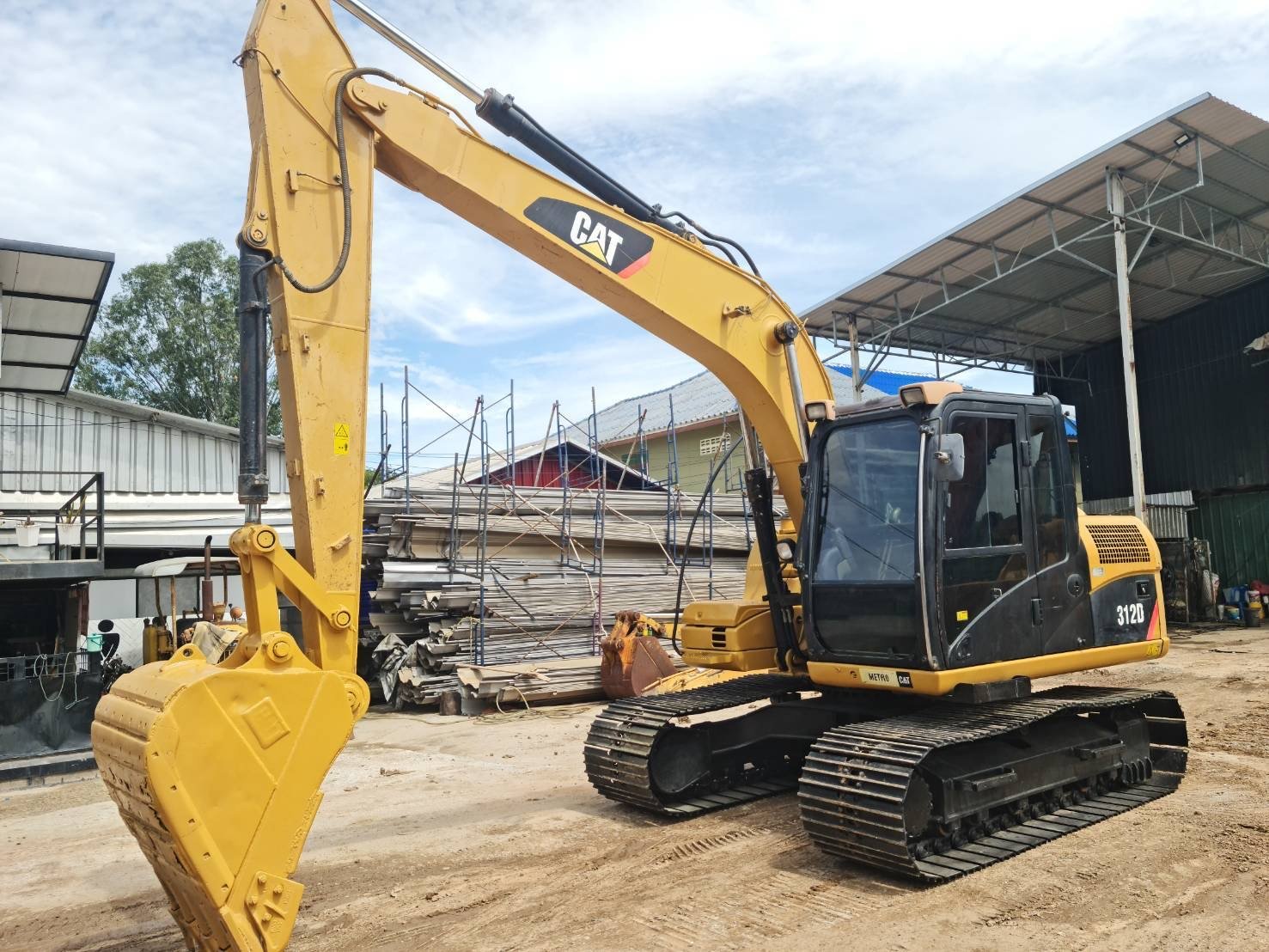 แบคโฮ CAT 312D JAPAN ระบบดี