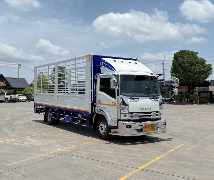 NEW ISUZU FRR 210 กะบะเหล็กพร้อม