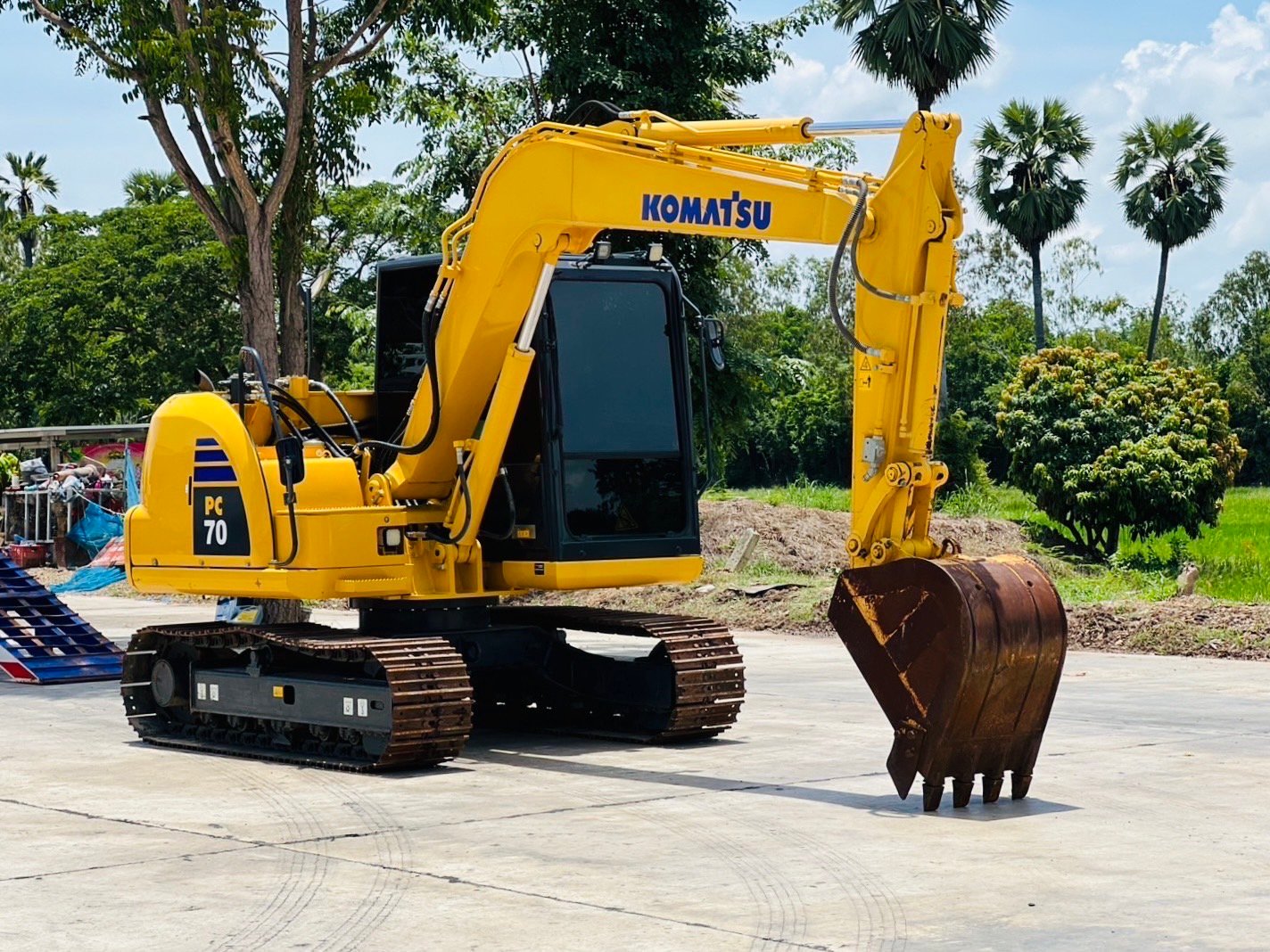 เข้าใหม่ ❗️ ไมล์ ช.ม 898 KOMATSU PC70-8 PM เหลือ 4,000 ช.ม