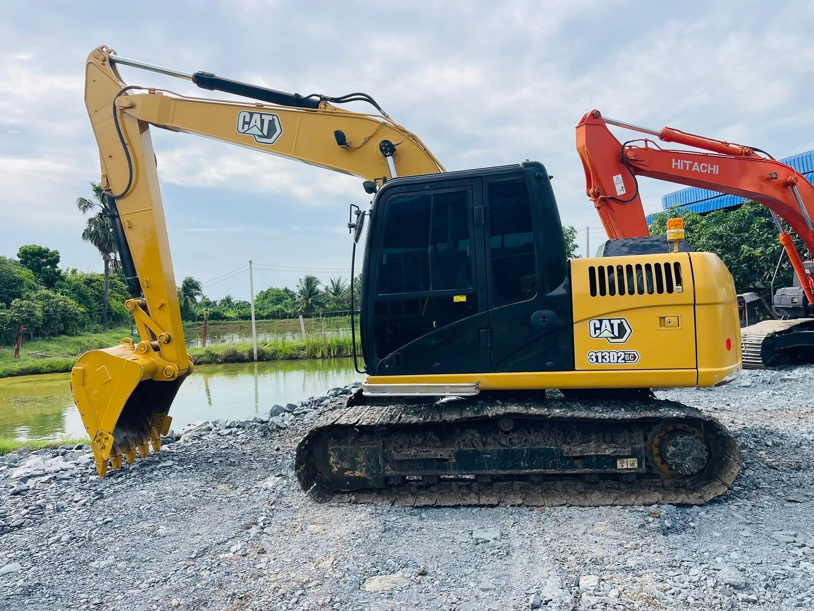 CAT312D2 ไฟฟ้าครบ ระบบดี เครื่อง-ปั๊มแห้ง