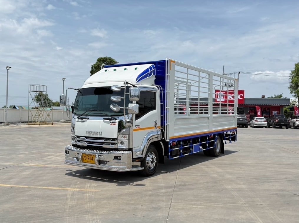 NEW ISUZU FRR 210 กะบะเหล็กพร้อม