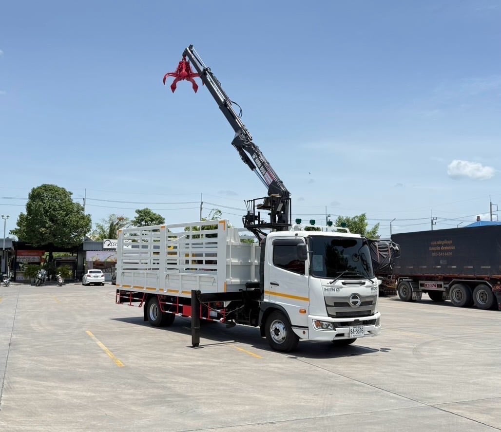 ไมล์ 8,309 กิโล❗️HINO FC9J 175 ติดเฮี้ยบมือขยุ้ม เฮี้ยบ 3 ตัน