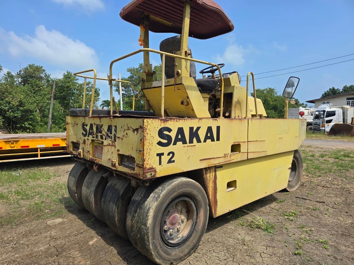 รถบด 7 ล้อยาง Sakai T2 เล่มทะเบียน พิกัด อุดร รถบด 7 ล้อยาง Sakai T2 เล่มทะเบียน พิกัด อุดร