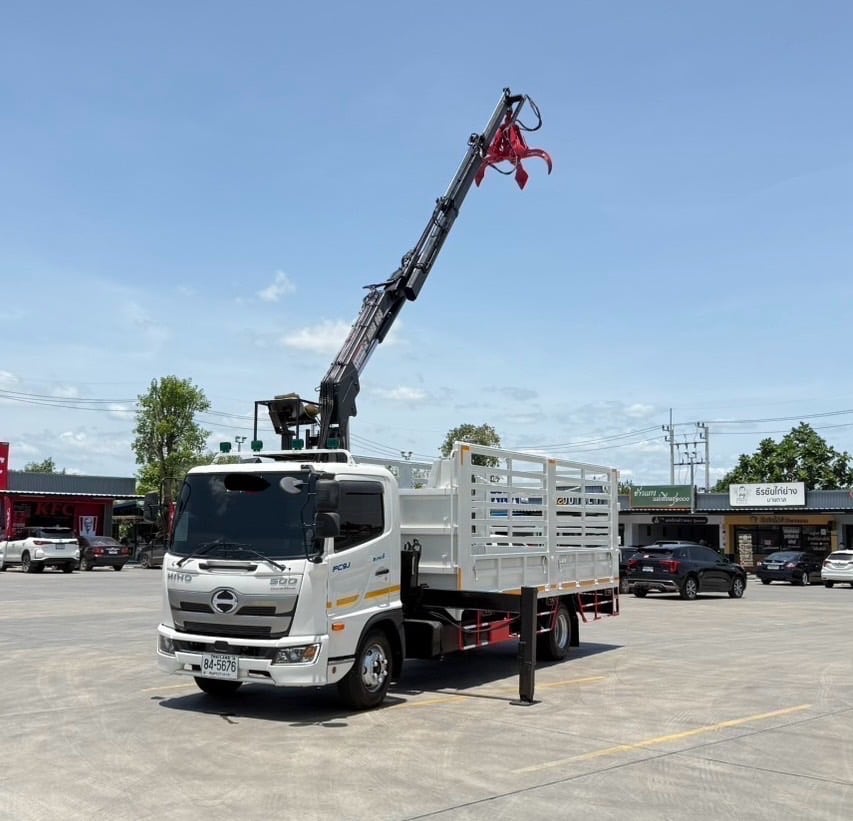 ไมล์ 8,309 กิโล❗️HINO FC9J 175 ติดเฮี้ยบมือขยุ้ม เฮี้ยบ 3 ตัน