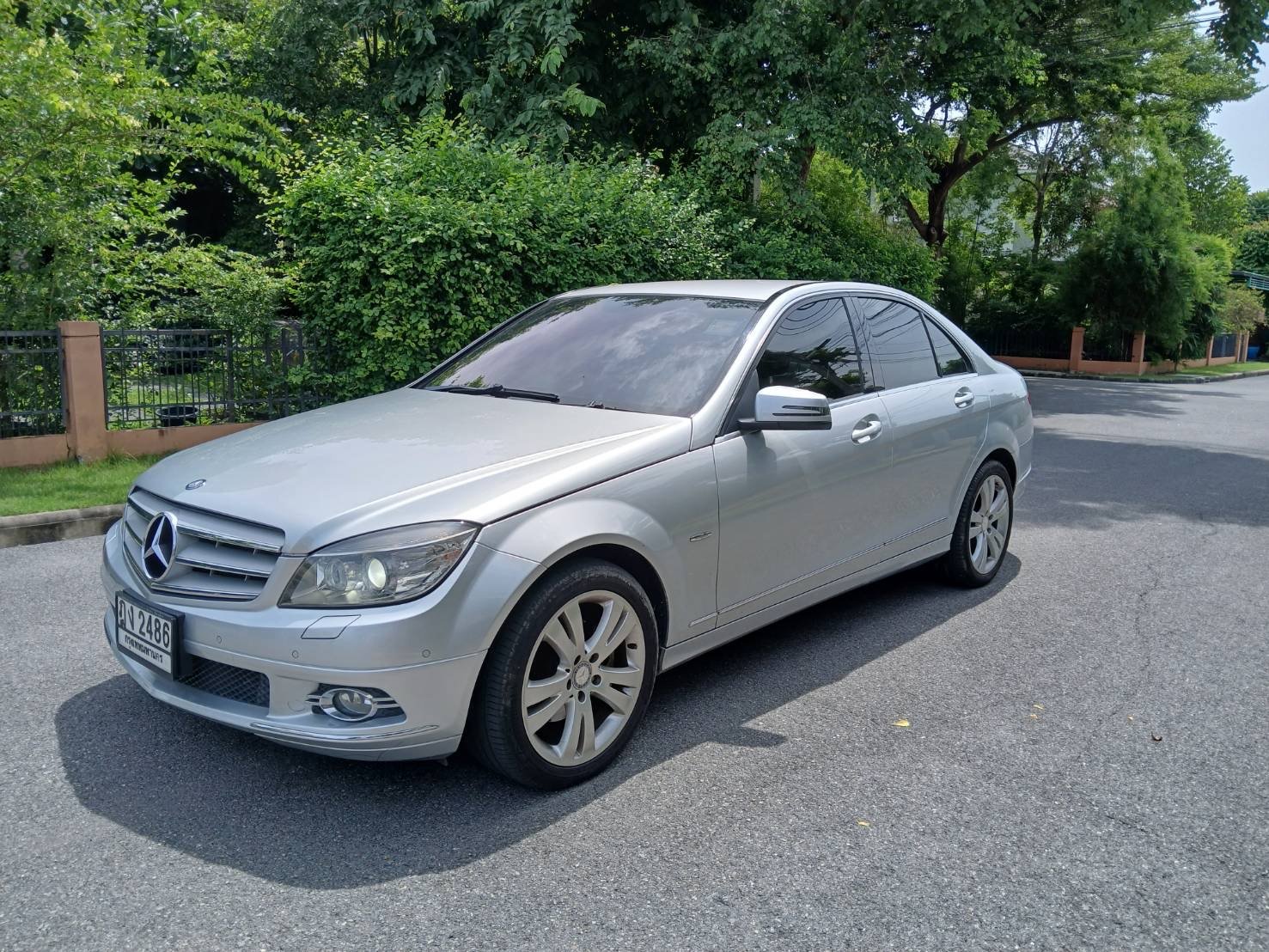 มาแล้ว 2009 BENZ C CLASSC230 Avantgarde สีเทา เกียร์ออ