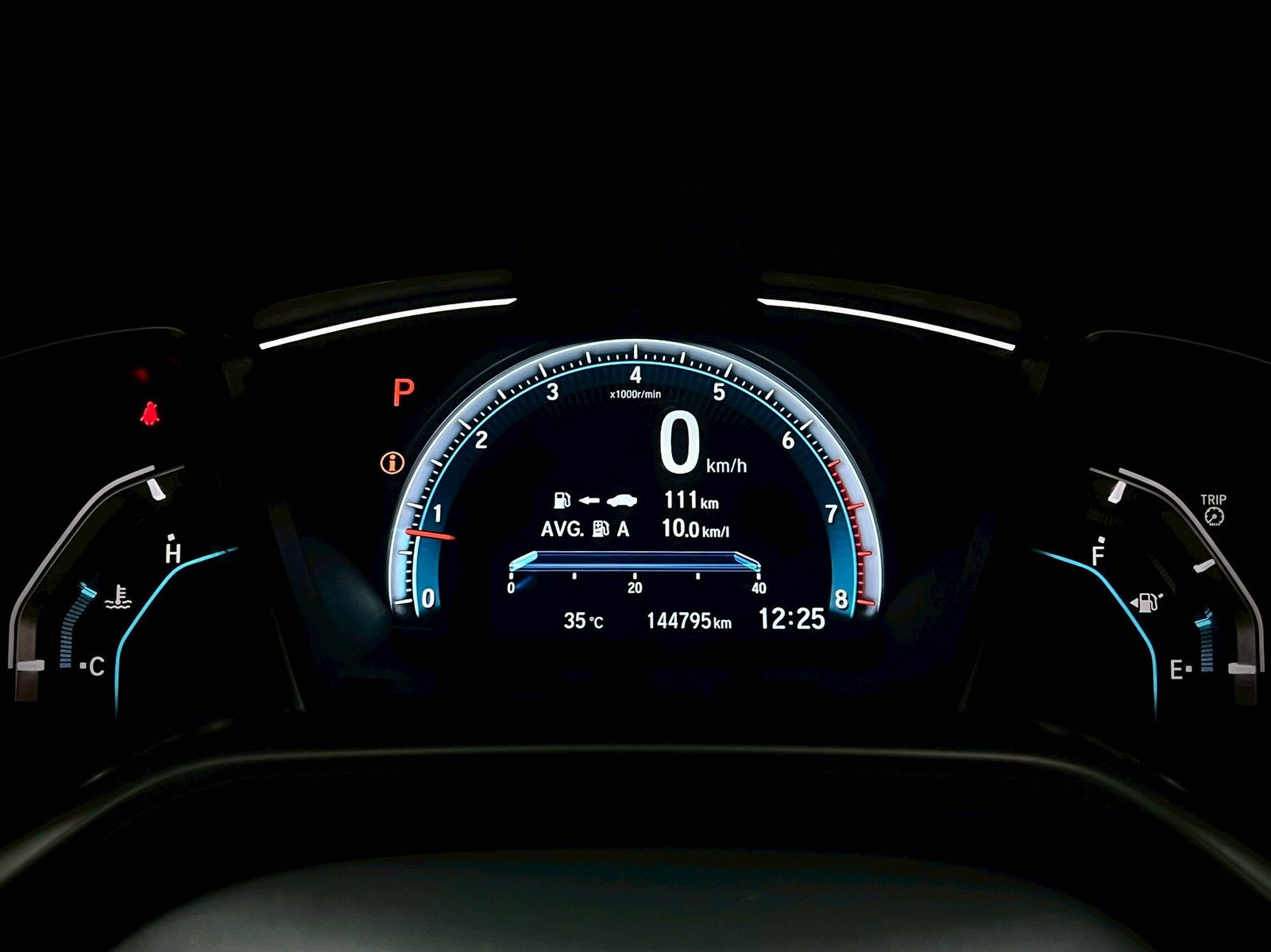 Civic fk 1.5 turbo hatchback ปี2019