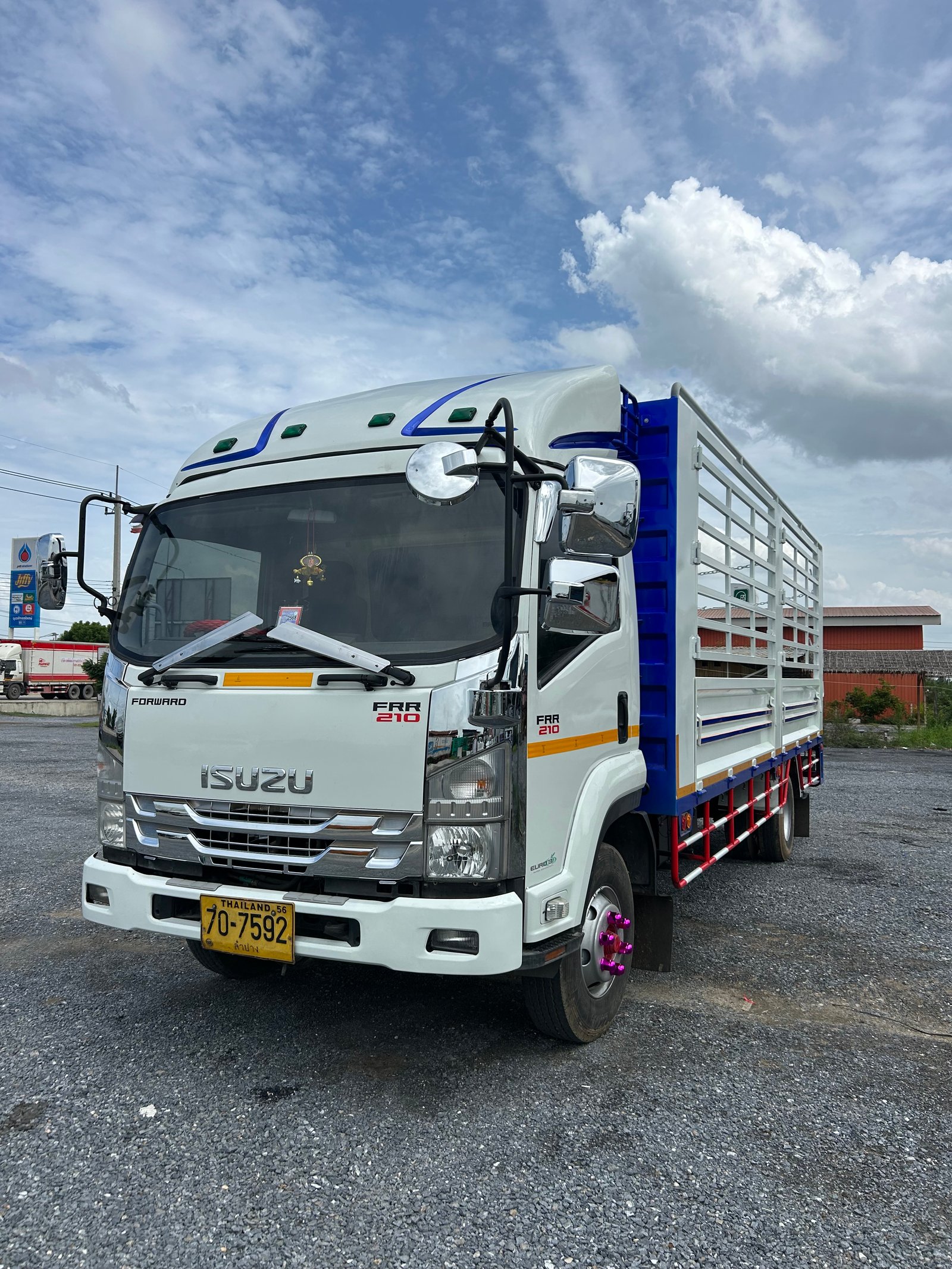 6ล้อISUZUรุ่นFRR210ปี61