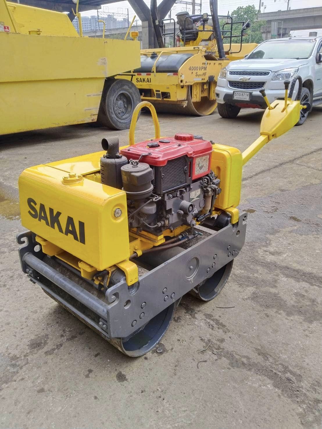 รถบดเดินตาม SAKAI HV60ST