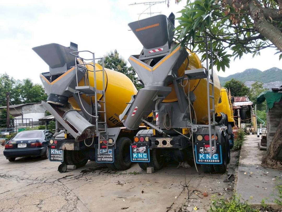 #ขายแพ๊คคู่ รถโม่ปูน NISSAN CWM 430 H 230 แรง โม่ 6 คิว 2 เพลา #ขายแพ๊คคู่ รถโม่ปูน NISSAN CWM 430 H 230 แรง โม่ 6 คิว 2 เพลา