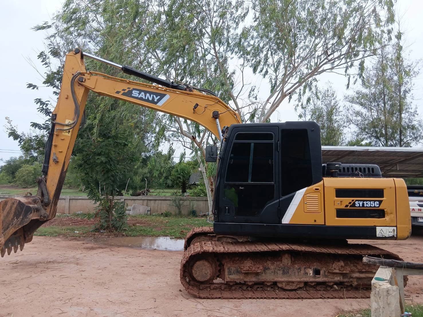 ขาย 1,000,000 SANY SY135C 4,500 ชม. ไฟฟ้าครบ เครื่องดี ปั้มแรง