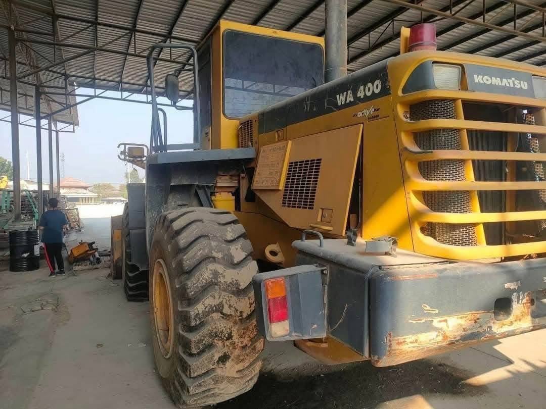 ขาย 590,000 รถตักล้อยาง KOMATSU WA 400-3E เครื่องดี เกียร์แรง