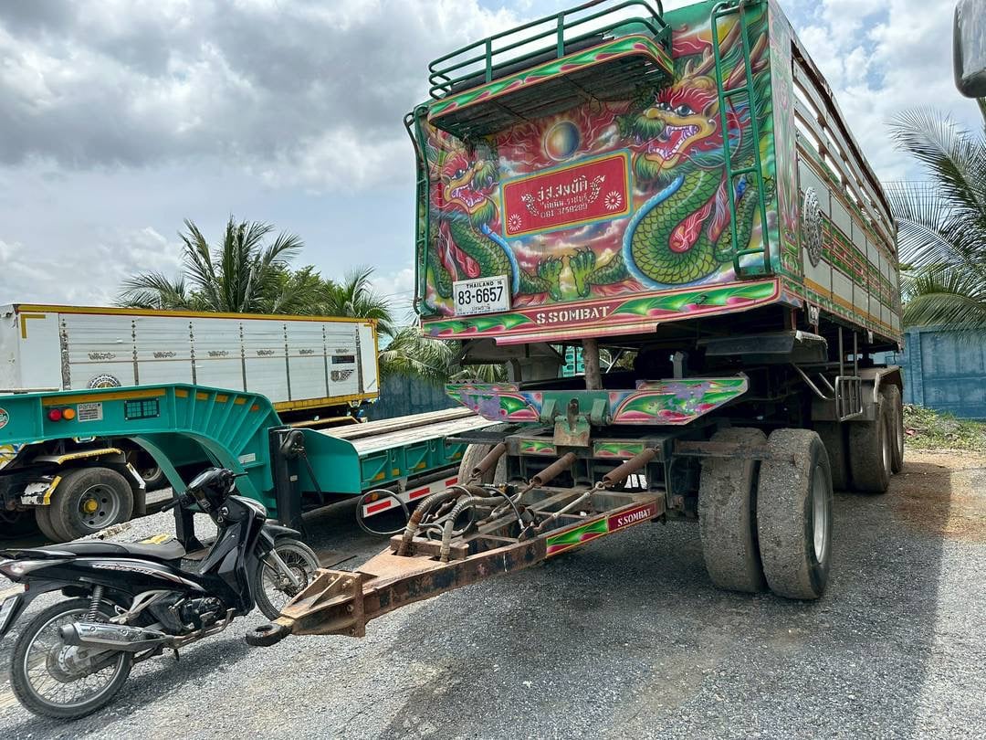 #ขาย 1,590,000 รถสิบล้อพ่วงแม่ลูกดั้ม ISUZU 360 ปี 59 #ขาย 1,590,000 รถสิบล้อพ่วงแม่ลูกดั้ม ISUZU 360 ปี 59
