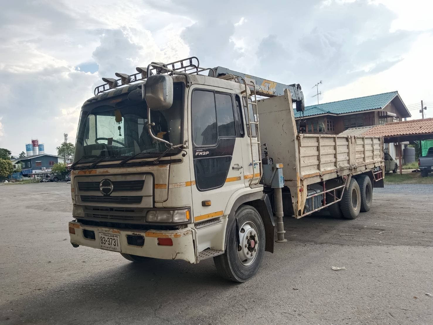ขาย 750,000 รถสิบล้อติดเครน 5 ตัน HINO PROFAI เครื่อง K13D