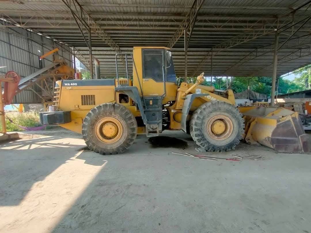 ขาย 590,000 รถตักล้อยาง KOMATSU WA 400-3E เครื่องดี เกียร์แรง