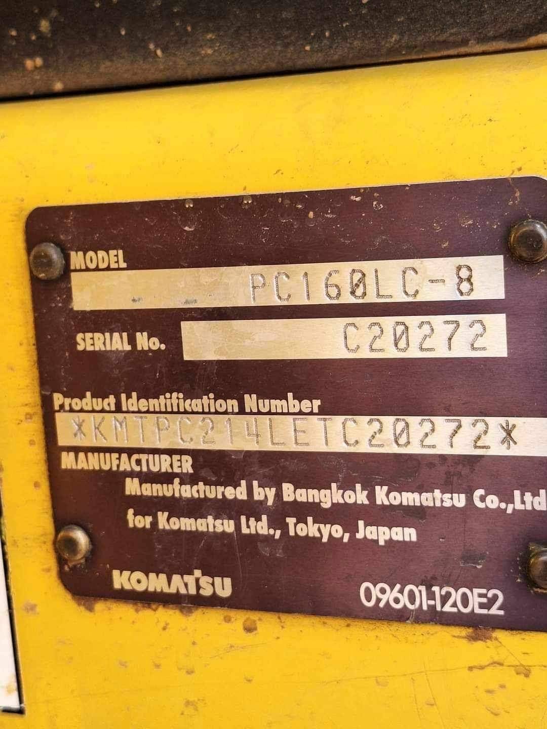 ขาย 895,000 KOMATSU pc 160-8  รถสวยเดิมๆพร้อมใช้งาน