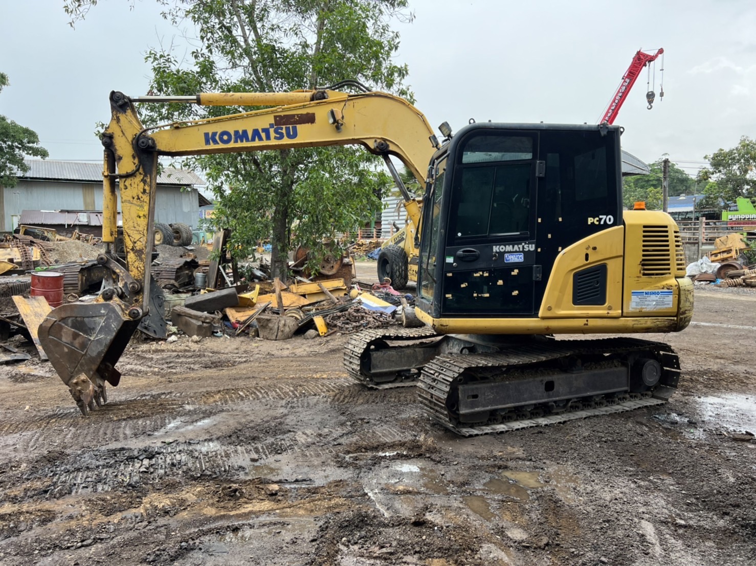 ขาย 645,000 KOMATSU pc 70-8 ไฟฟ้าครบ เครื่องดี ปั้มแรง เอวแน่น ช่วงล่างดี รถพร้อมใช้งาน เอกสารแจ้งจำหน่าย 
สนใจติดต่อได้ครับ
090-772-3710
090-772-3708
