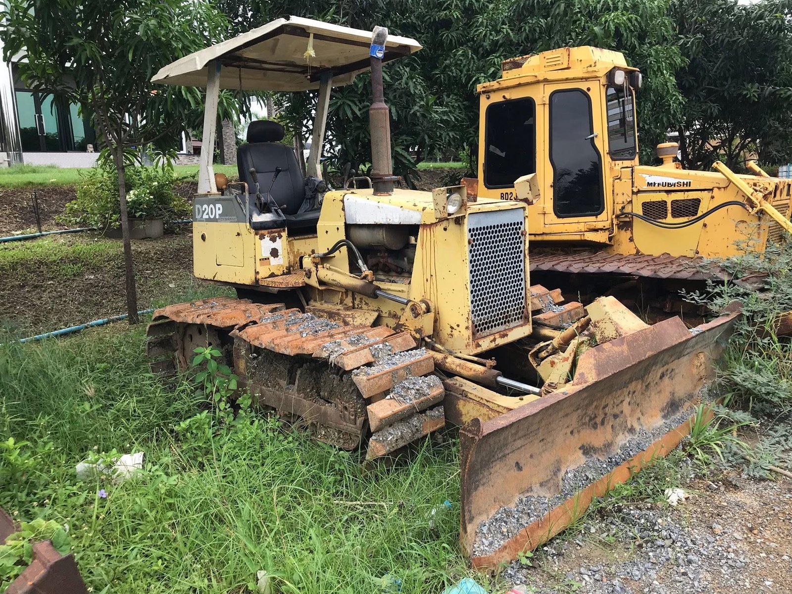 #ขาย 200,000 รถแทรคเตอร์ KOMATSU D 20P-6 สไลร์ 6 ทิศทาง