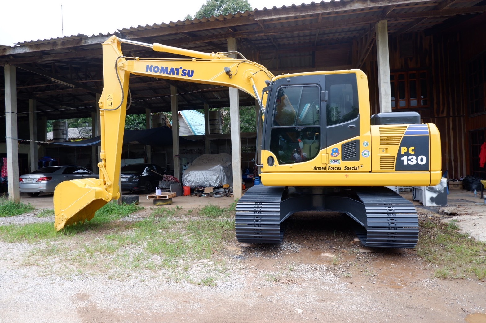 ขาย 1,150,000 KOMATSU pc 130-8 ไฟฟ้าครบ เครื่องดี ปั้มแรง เอวแน่น ช่วงแน่น เล่มทะเบียน รถสวยพร้อมใช้งาน