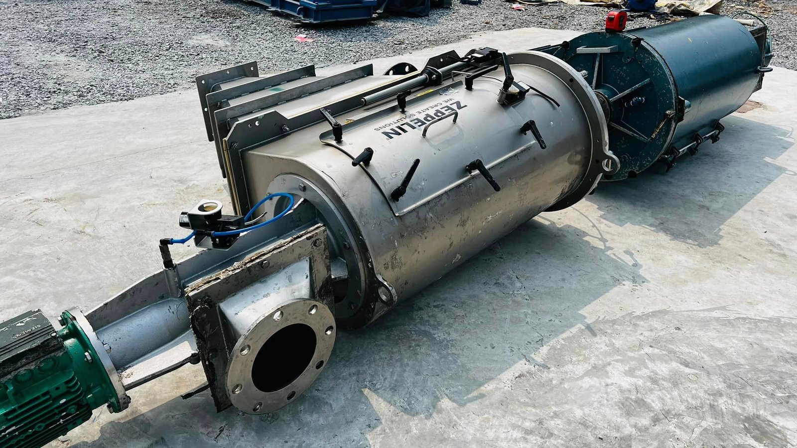 สกรูฟีดเดอร์(Screw_Feeder) ZEPPELIN REIMELT ความยาว 150 cm ระบบไฟ 380V