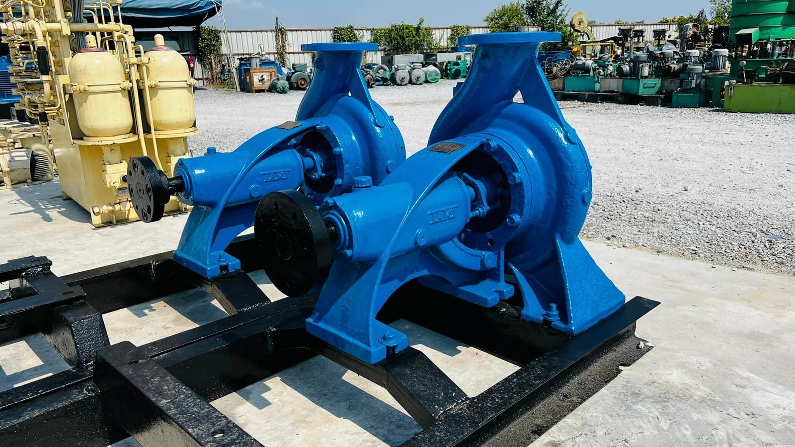 หัวปั้มน้ำหอยโข่ง TAKI PUMP ขนาด 6"- 5" / Q : 220 m3/h / H : 33 m / มาพร้อมแท่น ใช้กับมอเตอร์ขนาด 40