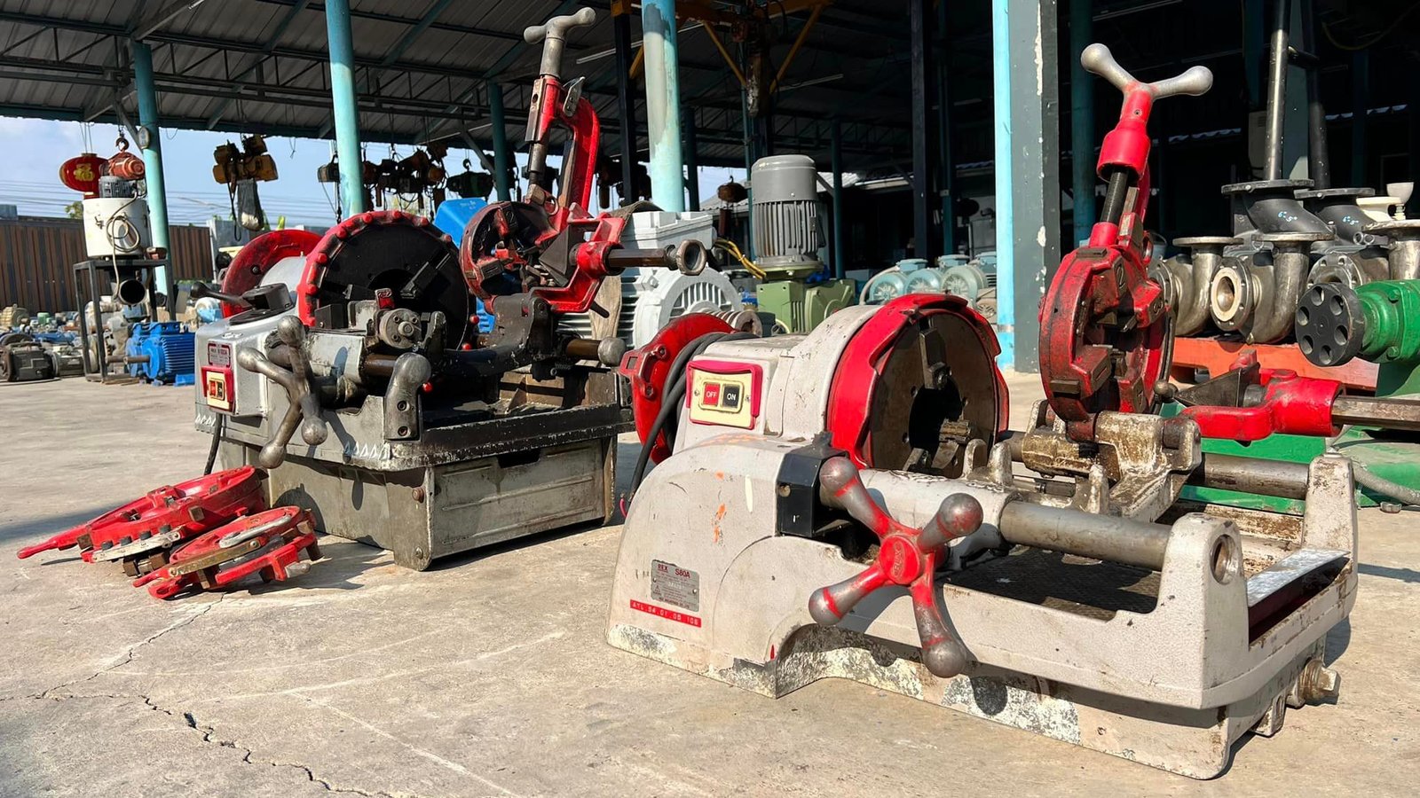 เหลือ 1 ตัว
เครื่องต้าปเกลียวแป้ปญี่ปุ่น🇯🇵REX JAPAN🇯🇵ระบบไฟ 220V