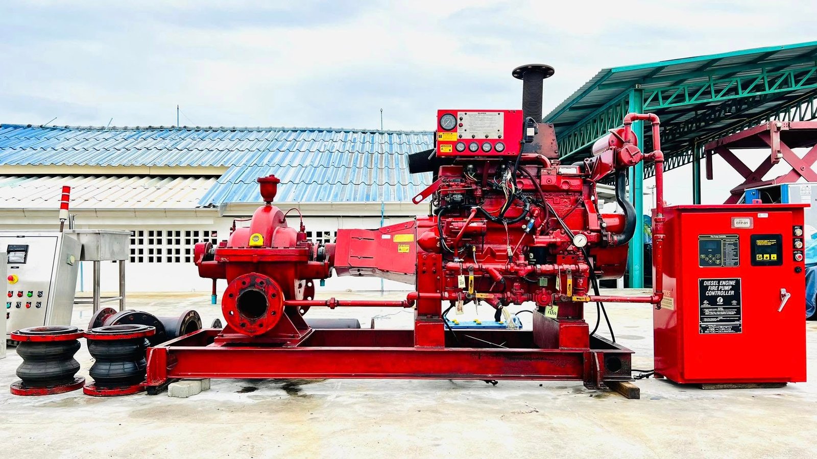ชุดปั้มดับเพลิง_FIREPUMP AURORA PUMP USA ULFM APPROVED งานตัดประมูลของสภาพสวยพร้อมใช้งานแบทเตอรี่ใช้ ชุดปั้มดับเพลิง_FIREPUMP AURORA PUMP USA ULFM APPROVED งานตัดประมูลของสภาพสวยพร้อมใช้งานแบทเตอรี่ใช้