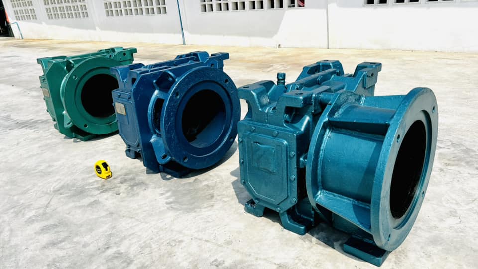 เกียร์บ้อคงานญี่ปุ่น(GEAR_BOX) SUMITOMO PARAMAX JAPAN  อัตราทด 1 : 4 (360 rpm) ใช้กับมอเตอร์ 20-30 HP