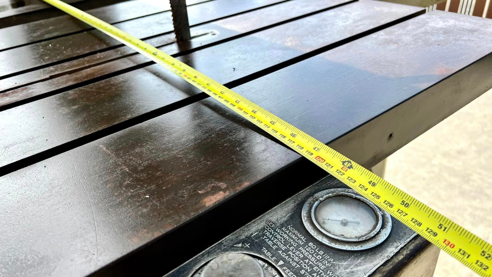 เครื่องเลื่อยสายพานแนวตั้ง(VERTICAL_BAND_SAW) STARTRITE ENGLAND 1-4"- 4" ขนาดใหญ่มีระบบต่อใบเลื่อยใน